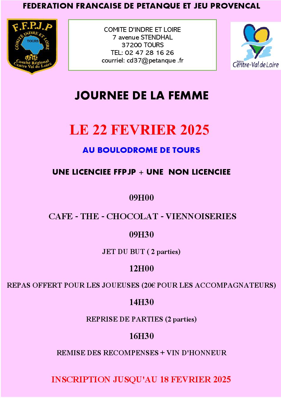 Affiche Journee feminine
